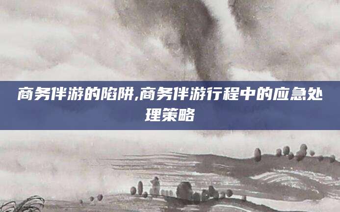 和县商务伴游的陷阱,商务伴游行程中的应急处理策略